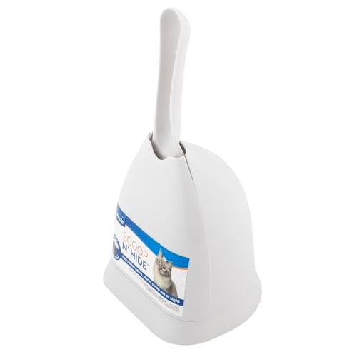 Petmate Scoop N' Hide Cat Litter Scoop, White