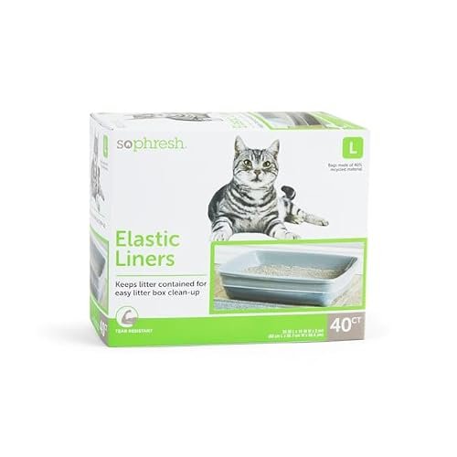 So Phresh by Petco Elastic Cat Litter Box Liners 36