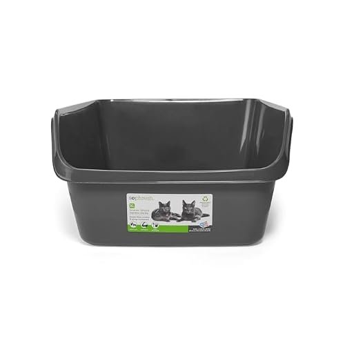 So Phresh Scatter Shield High-Back, Charcoal, X-Large